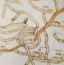 Map of San Donato in Poggio
